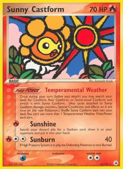 Sunny Castform [Temperamental Weather | Sunshine | Sunburn]