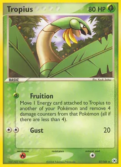 Tropius [Fruition | Gust] 카드 이미지
