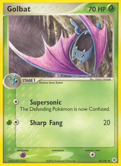 Golbat [Supersonic | Sharp Fang] 카드 이미지