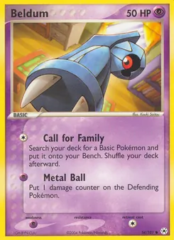 Beldum [Call for Family | Metal Ball] 카드 이미지