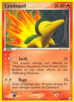Cyndaquil [Swift | Rage] 카드 이미지