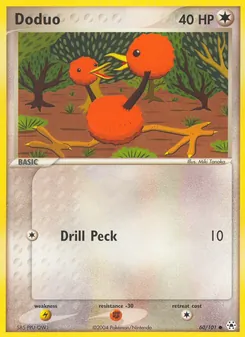 Doduo [Drill Peck] 카드 이미지