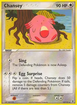 Chansey [Sing | Egg Surprise] 카드 이미지
