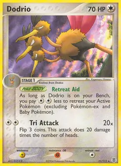 Dodrio [Retreat Aid | Tri Attack]