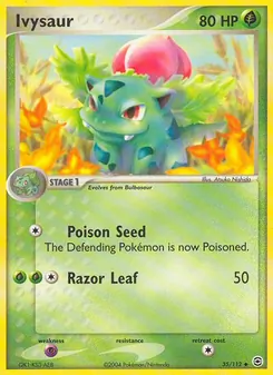 Ivysaur [Poison Seed | Razor Leaf]