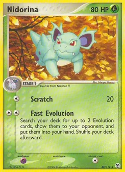 Nidorina [Scratch | Fast Evolution] 카드 이미지