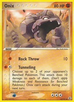 Onix [Rock Throw | Tunneling]
