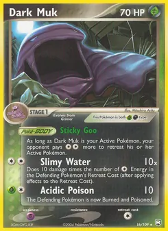 Dark Muk [Sticky Goo | Slimy Water | Acidic Poison] 카드 이미지