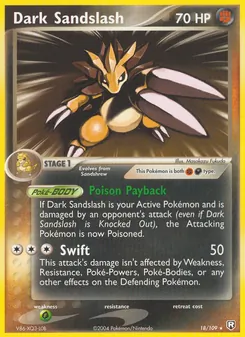 Dark Sandslash [Poison Payback | Swift] 카드 이미지