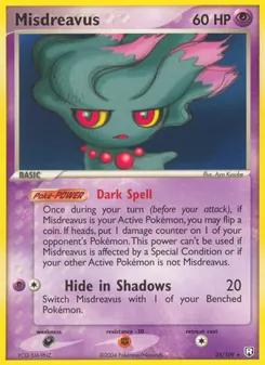 Misdreavus [Dark Spell | Hide in Shadows]