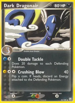 Dark Dragonair [Double Tackle | Crushing Blow] 카드 이미지