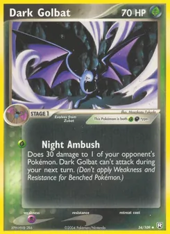Dark Golbat [Night Ambush] 카드 이미지
