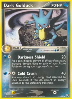 Dark Golduck [Darkness Shield | Cold Crush] 카드 이미지