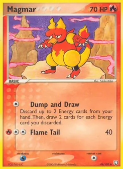 Magmar [Dump and Draw | Flame Tail]