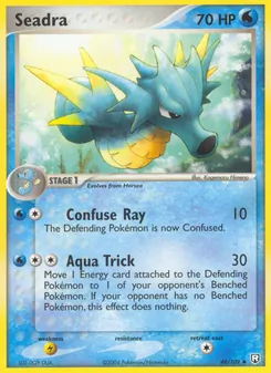 Seadra [Confuse Ray | Aqua Trick]