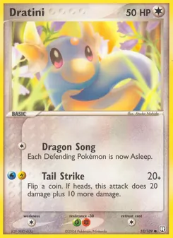 Dratini [Dragon Song | Tail Strike] 카드 이미지