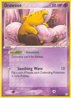 Drowzee [Insomnia | Soothing Wave] 카드 이미지