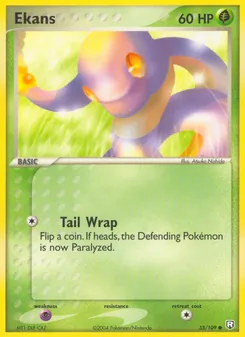 Ekans [Tail Wrap] 카드 이미지
