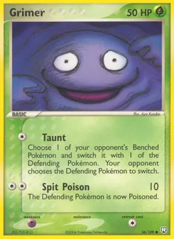 Grimer [Taunt | Spit Poison] 카드 이미지