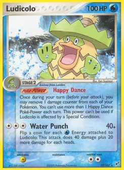 Ludicolo [Happy Dance | Water Punch]