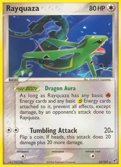 Rayquaza [Dragon Aura | Tumbling Attack]