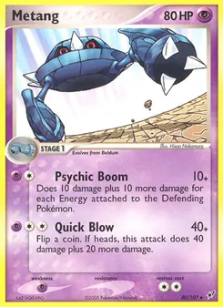 Metang [Psychic Boom | Quick Blow]