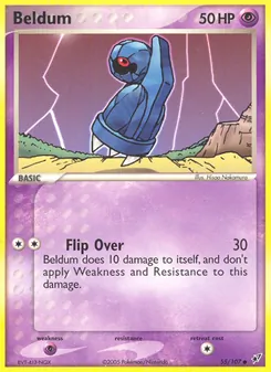 Beldum [Flip Over] 카드 이미지