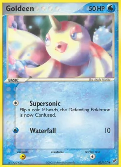 Goldeen [Supersonic | Waterfall] 카드 이미지