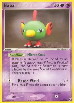 Natu [Mirror Coat | Razor Wind] 카드 이미지