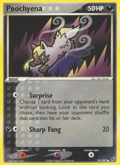 Poochyena [Surprise | Sharp Fang]
