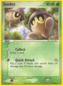 Seedot [Collect | Quick Attack] 카드 이미지