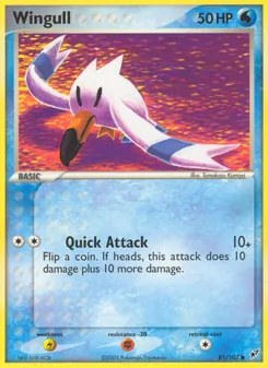Wingull [Quick Attack] 카드 이미지