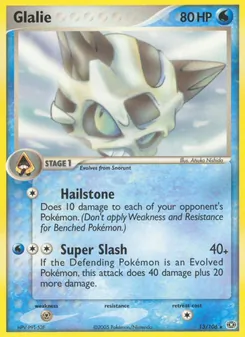 Glalie [Hailstone | Super Slash] 카드 이미지