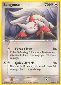 Zangoose [Extra Claws | Quick Attack]