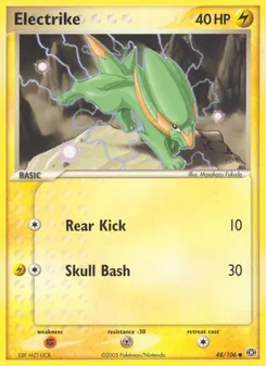 Electrike [Rear Kick | Skull Bash] 카드 이미지