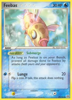 Feebas [Submerge | Lunge] 카드 이미지