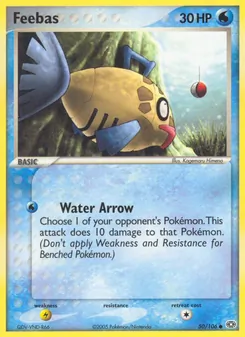 Feebas [Water Arrow] 카드 이미지