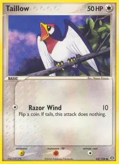 Taillow [Razor Wind] 카드 이미지