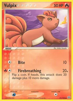 Vulpix [Bite | Firebreathing]