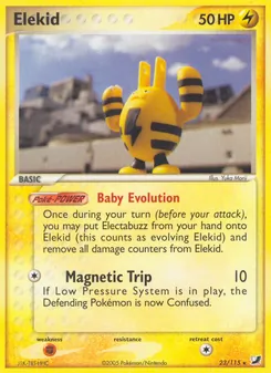Elekid [Baby Evolution | Magnetic Trip] 카드 이미지