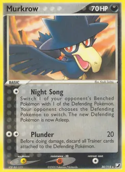 Murkrow [Night Song | Plunder] 카드 이미지
