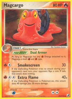 Magcargo [Dual Armor | Smokescreen | Extra Flame]