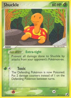 Shuckle [Extra-tight | Toxic] 카드 이미지