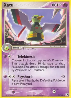 Xatu [Telekinesis | Psyshock]