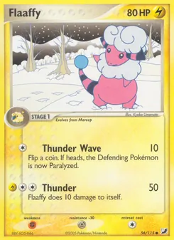 Flaaffy [Thunder Wave | Thunder] 카드 이미지