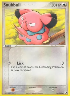 Snubbull [Lick] 카드 이미지