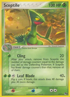 Sceptile [Cling | Leaf Blade]