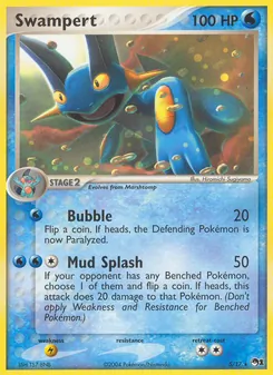 Swampert [Bubble | Mud Splash]