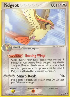 Pidgeot [Beating Wings | Sharp Beak]