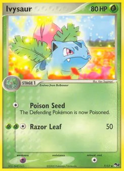 Ivysaur [Poison Seed | Razor Leaf]